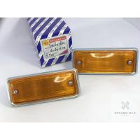 ราคา ไฟข้างแก้ม Datsun 620 1คู่ ซ้าย ขวา เบ้าเหล็ก แข็งแรงทนทานเนื้องานสวย คุณภาพดี ไฟข้าง ไฟเลี้ยวข้าง ไฟข้างบังโคลน ไฟแก้ม ดัสสัน นิสสัน 620 (10484114546)