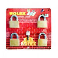 ราคา กุญแจคีย์อะไลท์ SOLEX ขนาด50มิล ชุด4ตัว (15254021745)