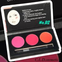 ราคา Sale 3 Color Blush บลัชออน 3 ช่อง (21251538922)