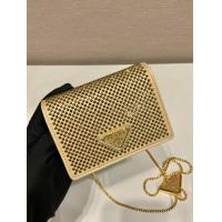 ราคา Prada Cardholder with shoulder strap and crystals shoulder bags (21228396070)
