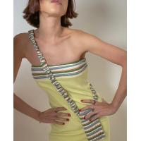 ราคา try yorata l Basic Egypt Dress Bag ชุดเดรสเกาะอกสีเหลือง ผ้าร่อง ฟรีไซส์ เข้าเซทพร้อมกระเป๋า แบรนด์ไอจี (21157883787)