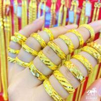 ราคา S3VIP แหวนทองครึ่งสลึง 1 9 กรัม โปร่งตัดลายรอบวง ทองแท้ 96 5 ขายได้ จำนำได้ มีใบรับประกัน (21453899790)