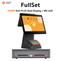 ราคา SUNMI D2splus Dual 2จอ 15 6 10 1 เครื่องคิดเงิน พร้อมระบบขายหน้าร้าน ฟรีไม่มีรายเดือน (18955776634)