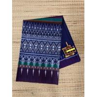 ราคา ผ้าไหมมัดหมี่ ทอมือ ไหมแท้ 100 มัดลวดลายโบราณ (21127308527)