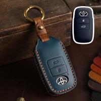 ราคา ซองหนังแท้ ใส่กุญแจรีโมทรถยนต์ รุ่นหนังกลับ Toyota All New Yaris AtivCross Raize Veloz 2022 2024 (21109197132)