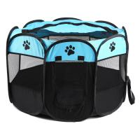 ราคา คอกสัตว์เลี้ยง 8เหลี่ยม คอกหมา คอกแมว คอกแมวพับได้ กรงแมว คอกกั้นหมา คอกสัตว์ คอกสุนัขพกพา ที่นอนแมว คอกสุนัข (21326793861)