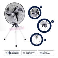 ราคา พัดลมอุตสาหกรรม 3 ขา CLEO ขนาด 18 นิ้ว สีเทา (16440377540)