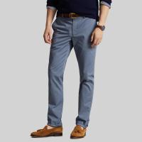 ราคา Polo Ralph Lauren กางเกงผู้ชาย Stretch Slim Fit Chino Pant รุ่น MNPOPNT14G20593 สีฟ้า (21397971899)