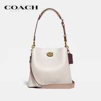 ราคา COACH กระเป๋าถือผู้หญิงรุ่น Willow Bucket Bag In Colorblock สีขาว C3766 B4CAH (9456890946)