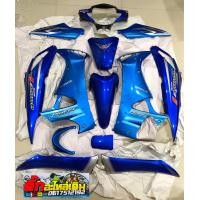 ราคา ชุดสีเวฟ125iบังลมสีนำ้เงินฟ้าแท้ศูนย์ ติดลายเอง (16760545261)