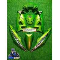 ราคา ชุดสีเวฟ100ubox ปี2005 สีเขียวมุกทอง มีทั้งหมด10ชิ้น พร้อมติดลาย เฟรมABS (10126889800)