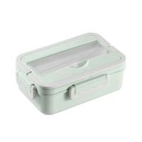 ราคา กล่องข้าวกลางวันปิดผนึกพลาสติกฟางข้าวสาลี (20381412535)