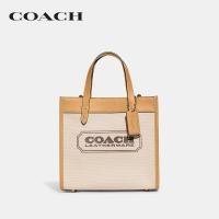 ราคา COACH กระเป๋าทรงสี่เหลี่ยมผู้หญิงรุ่น Field Tote 22 สีครีม CH740 B4VPJ (18816884517)