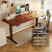 ราคา GASMBUY Standing Desk โต๊ะปรับระดับไฟฟ้า 1 มอเตอร์ โต๊ะทำงานปรับระดับ โต๊ะทำงานปรับระดับไฟฟ้าทนทาน โต๊ะไฟฟ้า (21393074685)