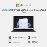ราคา Surface Laptop 5 15in i7 16 512 Black (16683066202)
