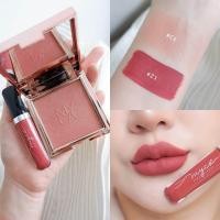 ราคา เซ็ตคู่ สุดฮิต ลิปสติก ไมก้า Duo Set Myca Madmatte บลัชออน ไมก้า Myca Cheeknature (20396103474)