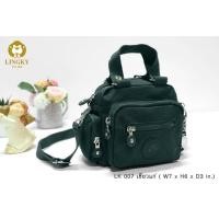 ราคา กระเป๋าสะพายข้าง Lingky รุ่นมินิ ขนาด7นิ้ว 5ช่องซิป พร้อมสายสะพายยาว (20976243617)