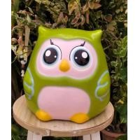 ราคา ออมสินนกฮูกใหญ่ กระปุกออมสินนกฮูกน่ารักๆ ขนาด23x23x23 cm กxยxส (21416680164)