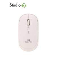 ราคา เมาส์ไร้สาย TECHPRO Wireless Mouse Slim M844 by Studio 7 (17965045799)