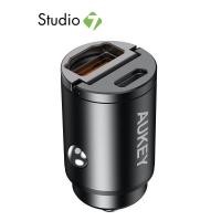 ราคา อปุกรร์ชาร์จในรถ AUKEY Car Charger 1 USB A 1 USB C 30W Black CC A3 by Studio7 (15835932455)