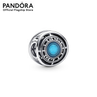 ราคา Pandora Marvel Arc Reactor sterling silver charm with blue enamel (12639015050)