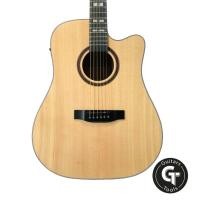 ราคา กีตาร์โปร่งไฟฟ้า Acoustic Guitar Sqoe WD 68c EQ (17466859212)