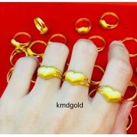 ราคา KMDGold แหวนทองครึ่งสลึง สินค้าทองแท้ พร้อบใบรับประกัน (16252809317)