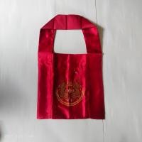ราคา ย่าม ย่ามพระ ย่ามผ้าไหมและเงา ย่ามปักลายเสือคู่ (20841501699)