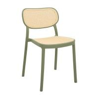 ราคา INDEX LIVING MALL เก้าอี้ทานอาหารพลาสติก รุ่นบาหลี สีเขียว (20829253679)