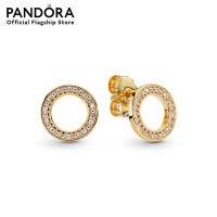 ราคา Pandora PANDORA shine stud earrings with clear cubic zirconia เครื่องประดับ ต่างหู ต่างหูทอง ต่างหูสีทอง ทอง ต่างหูแพนดอร่า แพนดอร่า (10211354497)