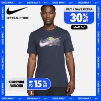 ราคา Nike Mens JDI Swoosh P2 Tee Obsidian (20557158520)
