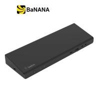 ราคา Belkin Port Hub Universal USB C to Display Port Dock with Power Supply INC007qcBK Black By Banana IT (20945032363)