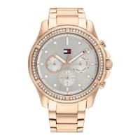 ราคา Tommy Hilfiger Dames รุ่น TH1782572 นาฬิกาข้อมือผู้หญิง สายสแตนเลส Rose Gold (20226773685)