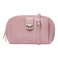 ราคา Jacob International กระเป๋าสะพายข้างผู้หญิง V4462 ชมพูน้ำตาลเบจเทาดำ (21410168675)