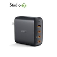 ราคา อะแดปเตอร์ AUKEY Wall USB Charger 1 USB A 3 USB C PD100W GaN Tech Black PA B7S by Studio 7 (19167826178)