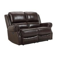 ราคา INDEX LIVING MALL โซฟาหนังแท้ปรับไฟฟ้า 2 ที่นั่ง รุ่นนิโคลัส สีน้ำตาลเข้ม (9241132807)