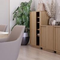 ราคา SB Design Square SB FURNITURE ตู้รองเท้า ขนาด 80 ซม รุ่น VALLEY สีไม้อ่อน 80x40x120 ซม (21406889401)