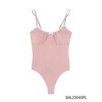 ราคา SABINA LAZADA FASHION X SABINA บอดี้สูทเสริมบรา รหัส SAL23040 สีชมพูอ่อน แถมฟรี กางเกงใน รหัส NUZ23027SIBKFS สีดำ (21408871765)
