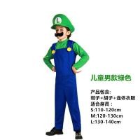 ราคา เสื้อผ้ามาริโอ ชุดเด็ก Mario Marie Mary jumpsuits วันเด็กฮาโลวีน cos (16545281942)