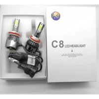 ราคา ไฟหน้า 3 สี C8 9005 36W ใส่ได้12 24 โวลต์รถอุปทาน กันน้ำ 100 รับประกัน 3 เดือน แถมไฟหรี่คู่1 (721610361)