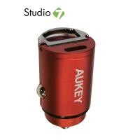 ราคา อุปกรณ์ชาร์จในรถยนต์ AUKEY Car Charger 1 USB A 12W 1 USB C 30W Red CC A3 RD by Studio7 (15839580542)