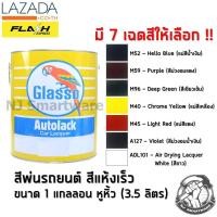 ราคา สีพ่นรถยนต์ ตรานกแก้ว ขนาด 3 5 ลิตร Glasso Automotive Lacquer 3 5 Liter ราคาถูก (3033326558)