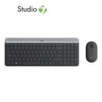 ราคา เมาส์และคีย์บอร์ด Logitech Wireless Mouse Keyboards MK470 Slim Graphite TH EN by Studio 7 (16778068800)