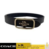 ราคา ของแท้ เข็มขัด COACH CE971 Morgan Rectangle Buckle Belt IMAA8L (19387526101)
