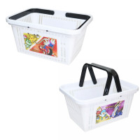 ราคา ตะกร้า วางซ้อนได้ ลายเจ้าหญิง Disney Princess Ariel ลิขสิทธิ์แท้ Cinnamoroll ตะกร้าน่ารัก ตะกร้าของเล่น (19308847607)