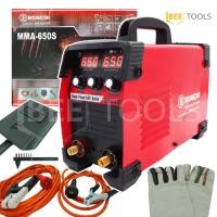 ราคา BONCHI ตู้เชื่อม Inverter ตู้เชื่อมไฟฟ้า เครื่องเชื่อม IGBT MMA 650S รุ่นใหม่ 2 หน้าจอ 3 ปุ่ม Upgrade Edition รุ่นใหม่ล่าสุด (8026287986)