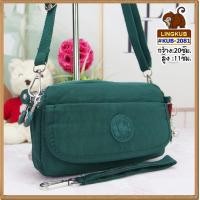 ราคา lingkubแท้ กระเป๋าสะพายใบเล็ก 3ซิปlingkub2081ขนาด7นิ้ว (10202330062)