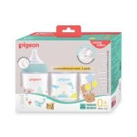 ราคา Pigeon พีเจ้น ขวดนมคอกว้าง ขาวขุ่น PPWN Design ของไทย (19102263668)