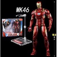 ราคา ZD ของเล่นไอรอนแมนแบบดั้งเดิม MK46ตุ๊กตาขยับแขนขาได้ MK85 MK45โมเดลสะสมของขวัญ (21358498860)
