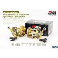 ราคา Abu Garcia Ambassadeur CS Pro Rocket 6500 6501 สี Olive Brown (17555466950)